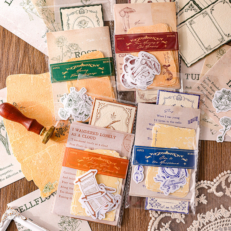 0506 See Dawn Again Series paper -40Pcs each pack