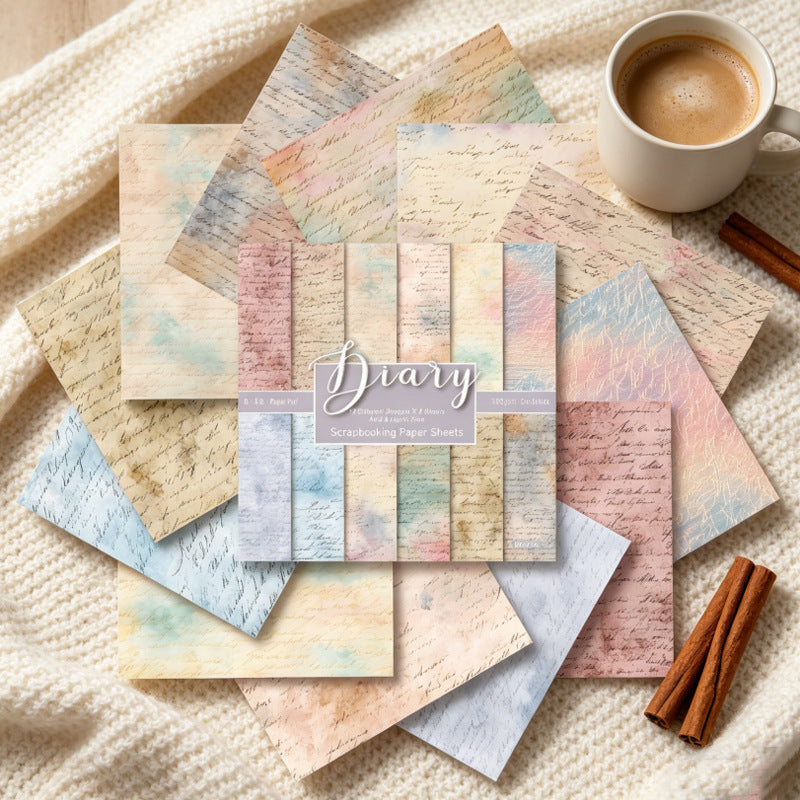 Diary Background Paper R2471A -24Pcs each pack