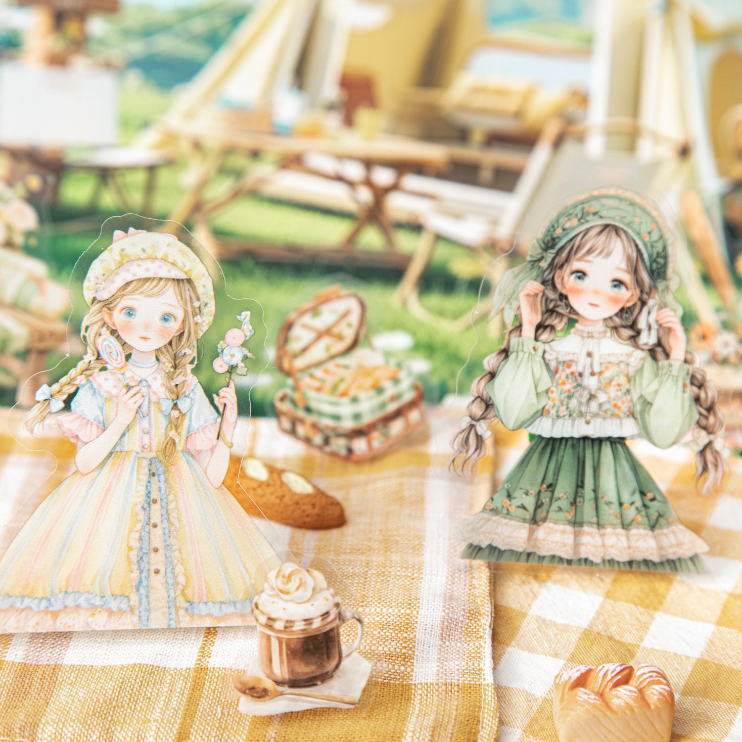 0513 Girls' Trip PET Sticker -30Pcs each pack