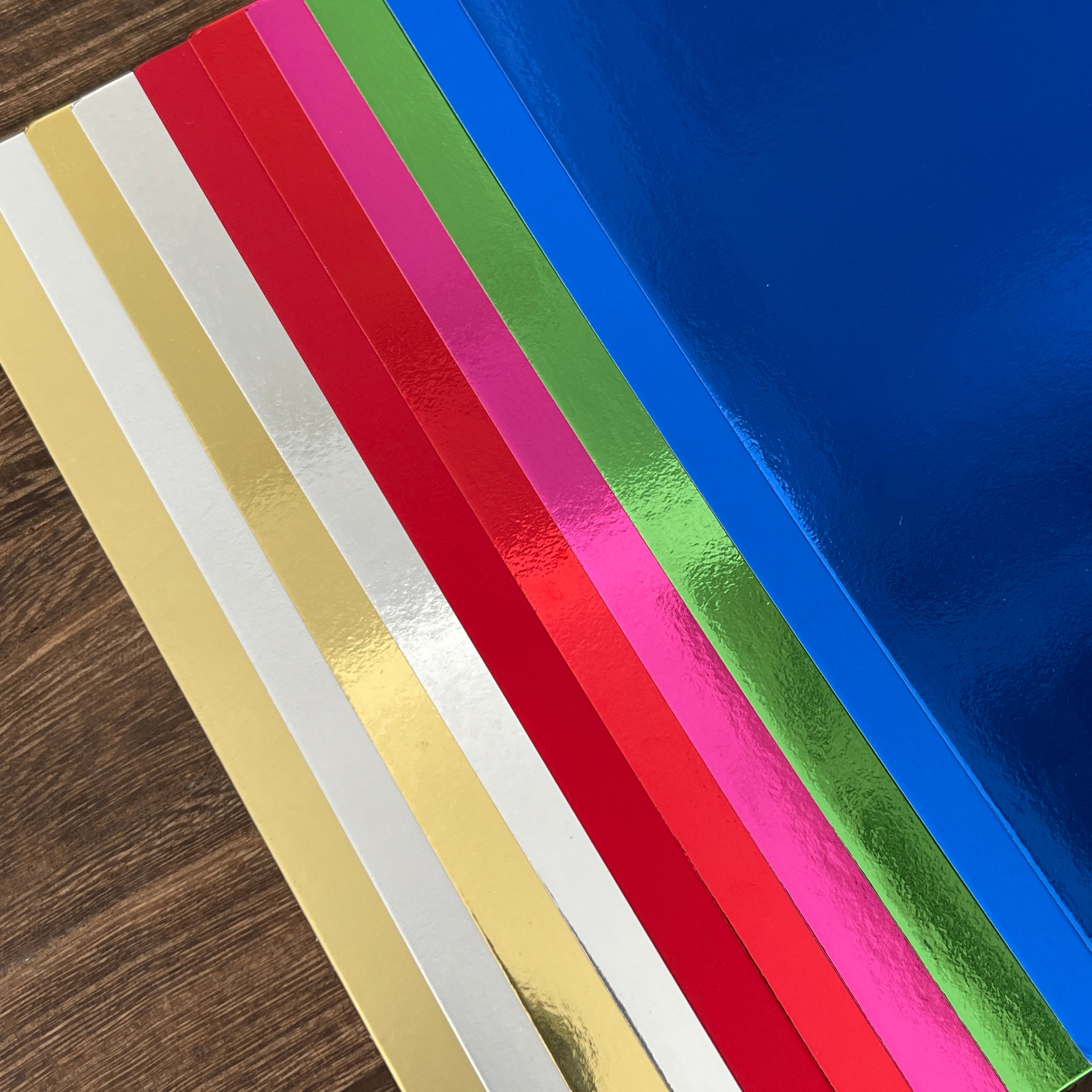 0808 A5 mirror Cardstock paper -10Pcs each pack