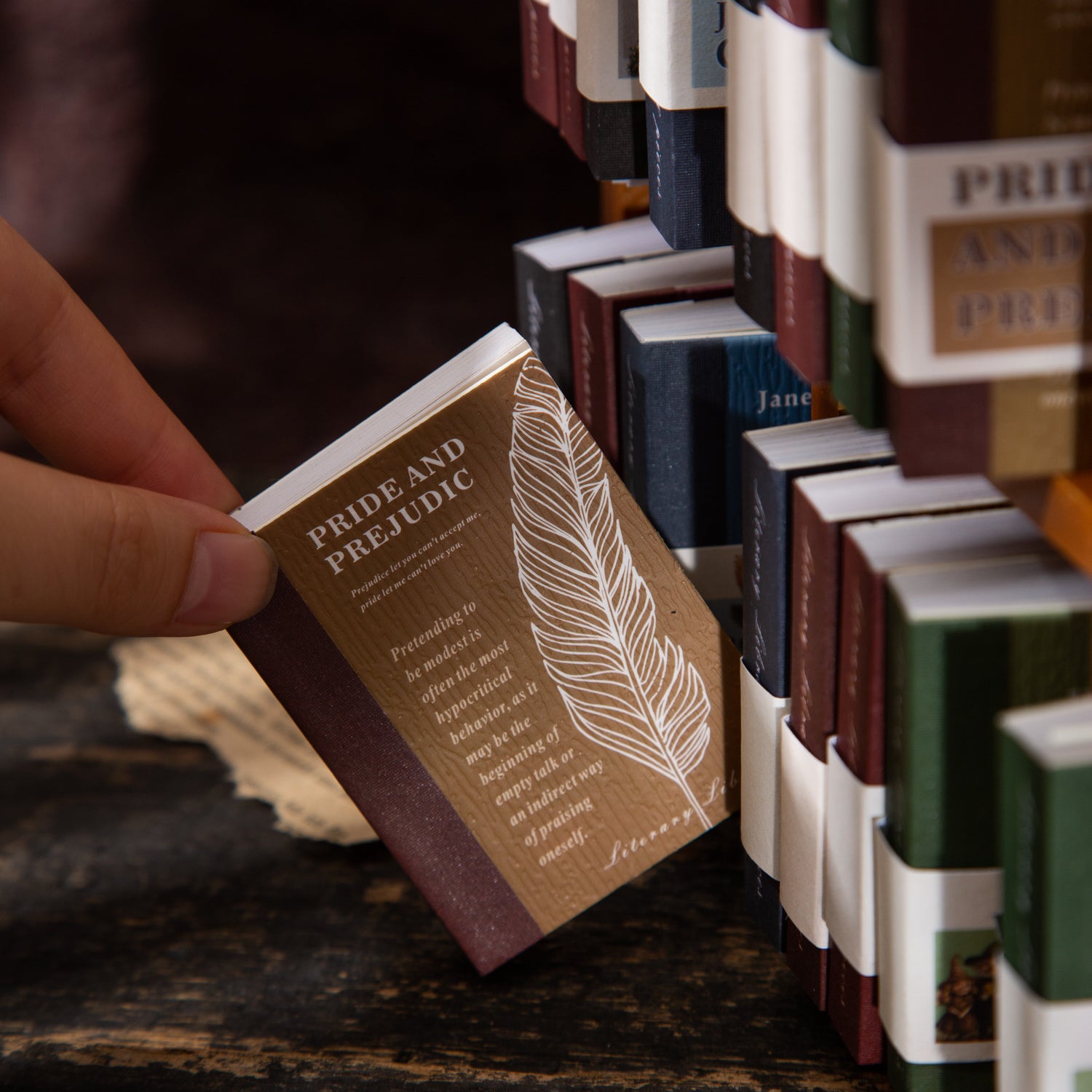 0423 Literary library Series Paper -48Pcs each pack