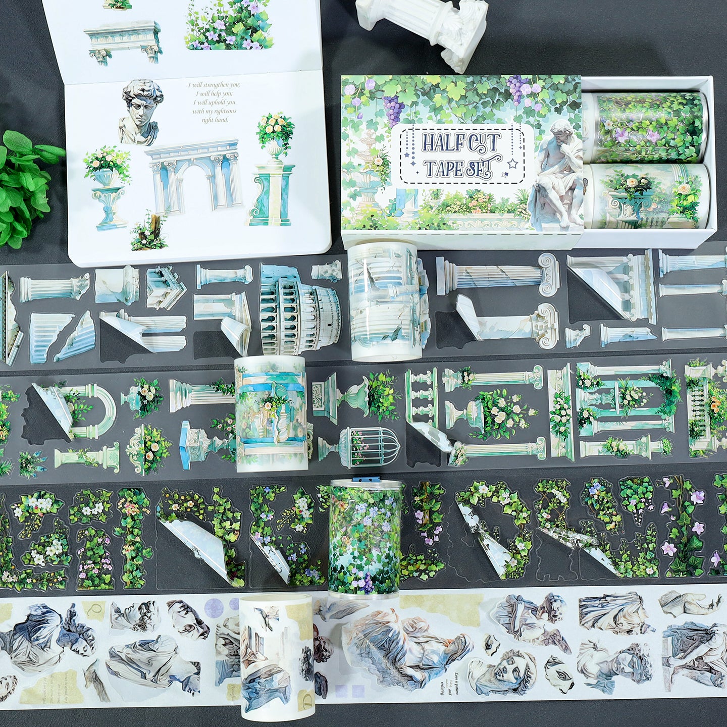 Ruins Garden Tape Set *pre-cut