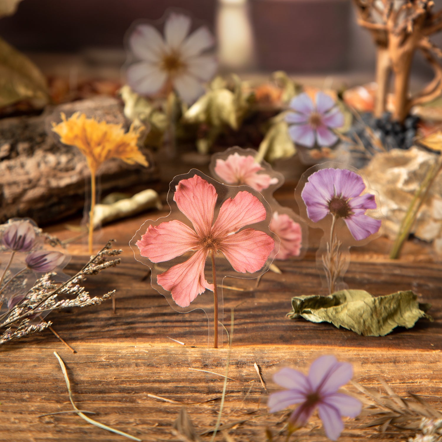 0418 Whispers in The Woods Series Sticker -50Pcs each pack