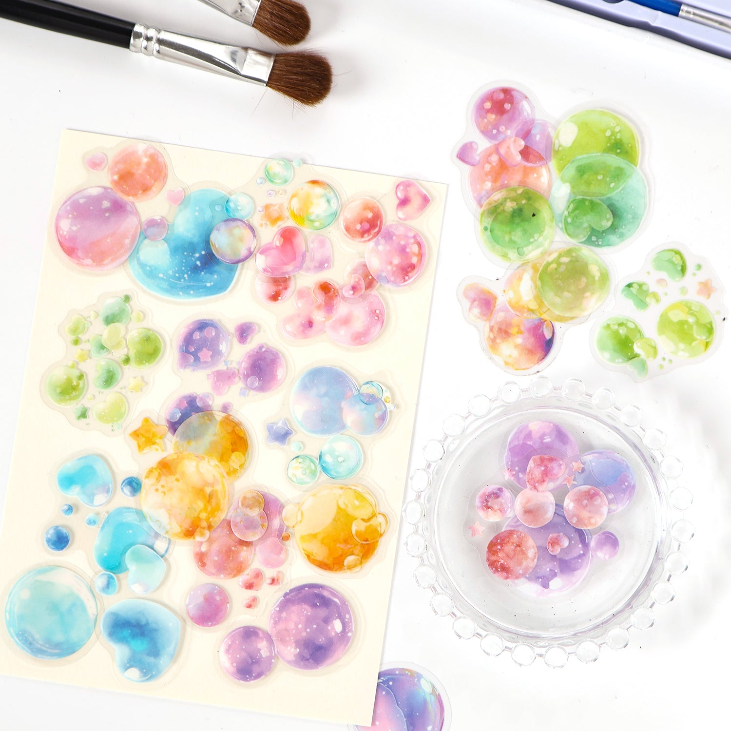 Dreamy bubble PET sticker -20Pcs each pack