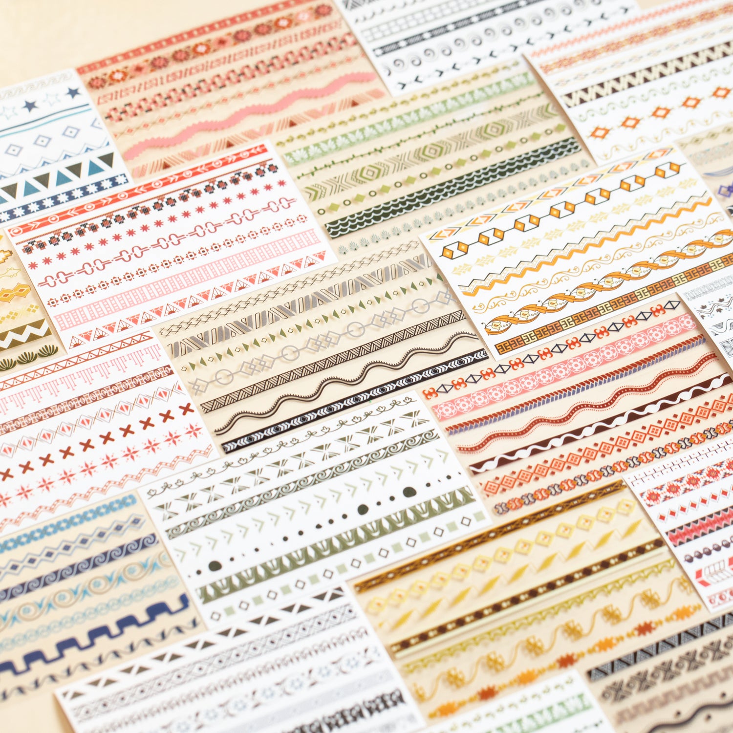 Gap PET & Washi sticker Book -32Pcs each pack