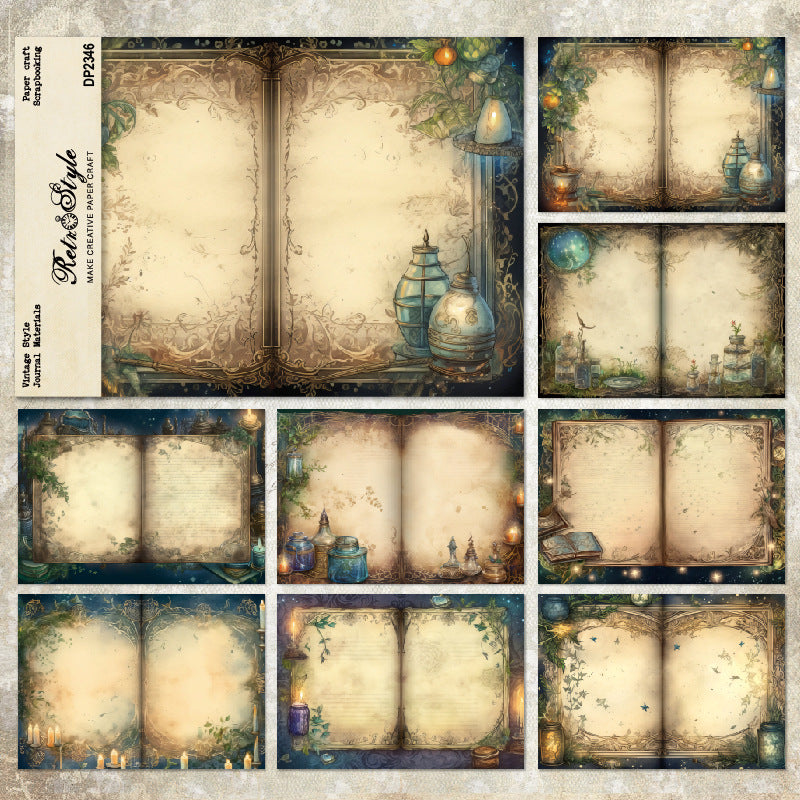 20260318 A5 magic background paper DP2346 -8Pcs each pack