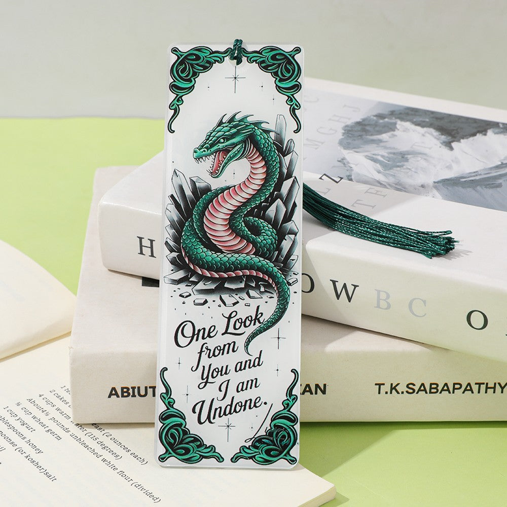 Fantasy animals Acrylic bookmark