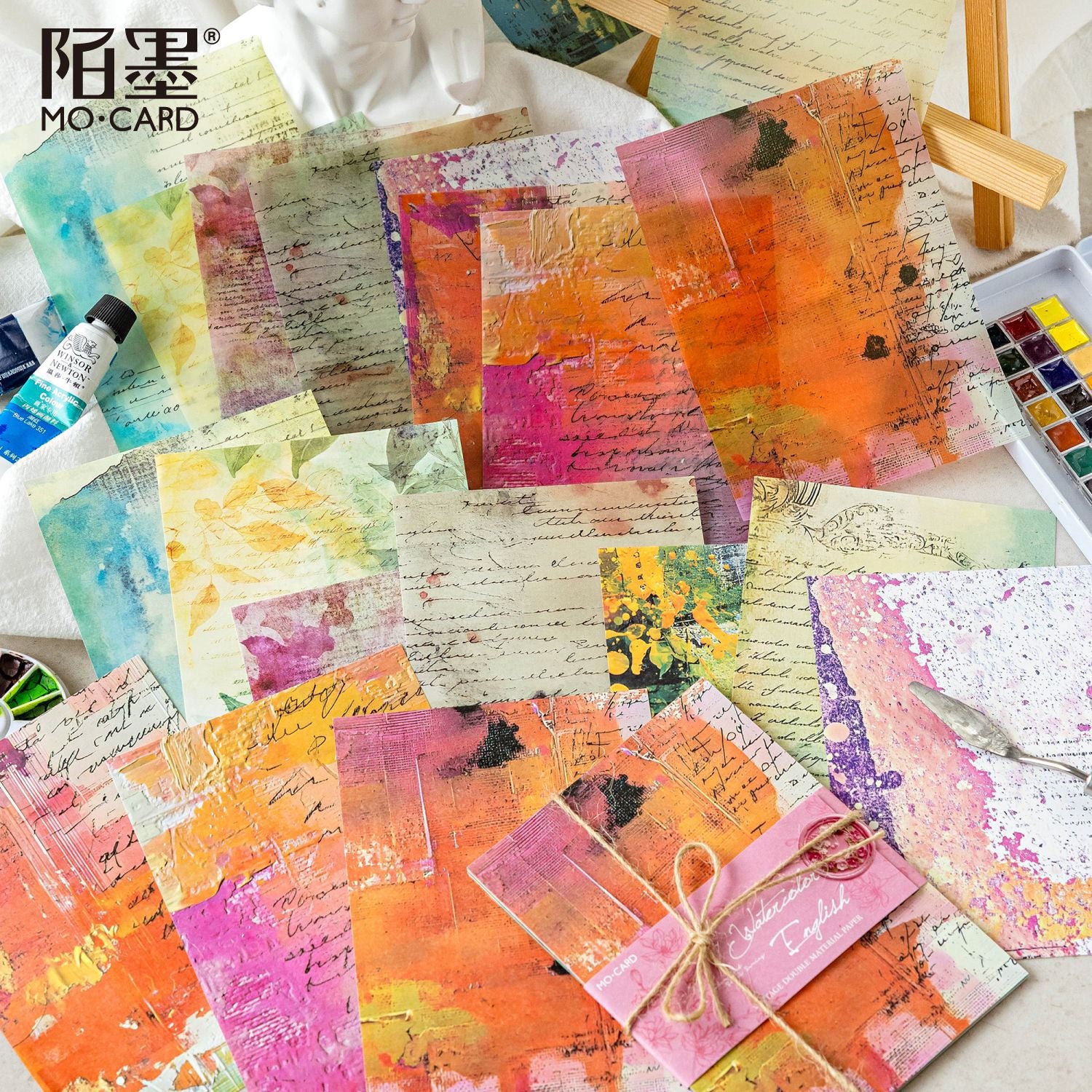 0517 Colorful Art Shop Series Solid Paper -20Pcs each pack