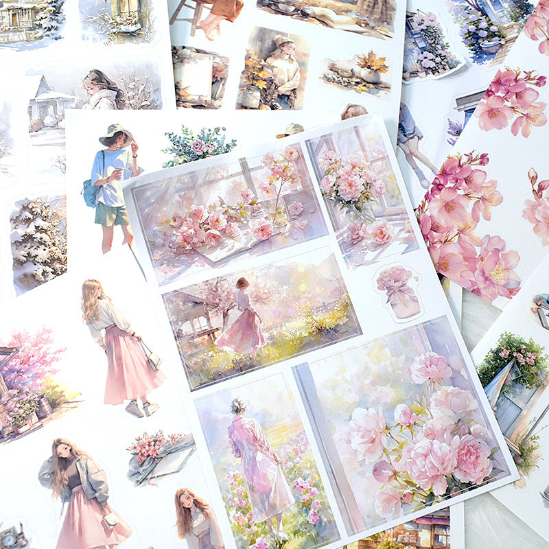 S-540- Love's journey Sticker Book -20Pcs each pack