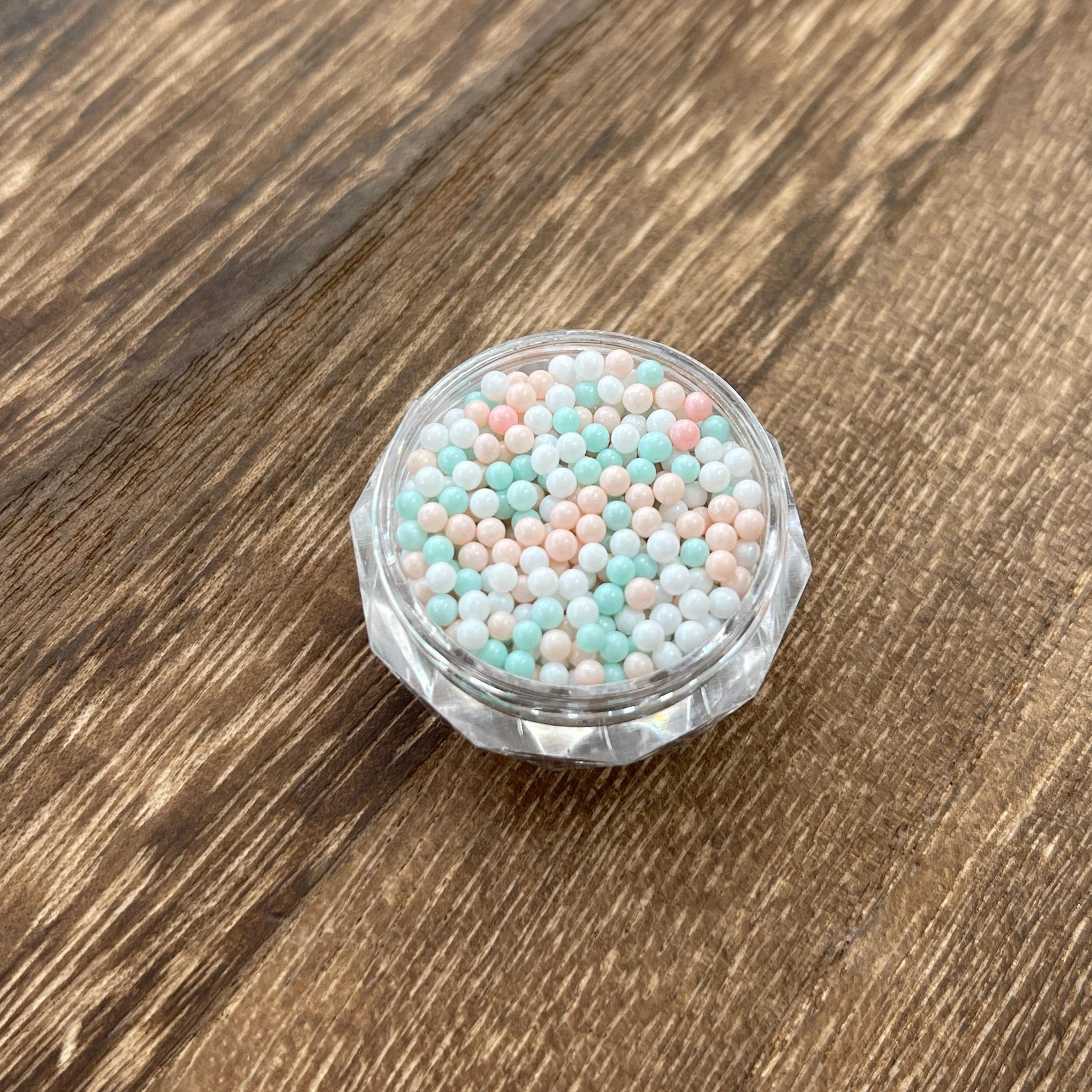 Mini colorful decorative beads *diameter about 2mm