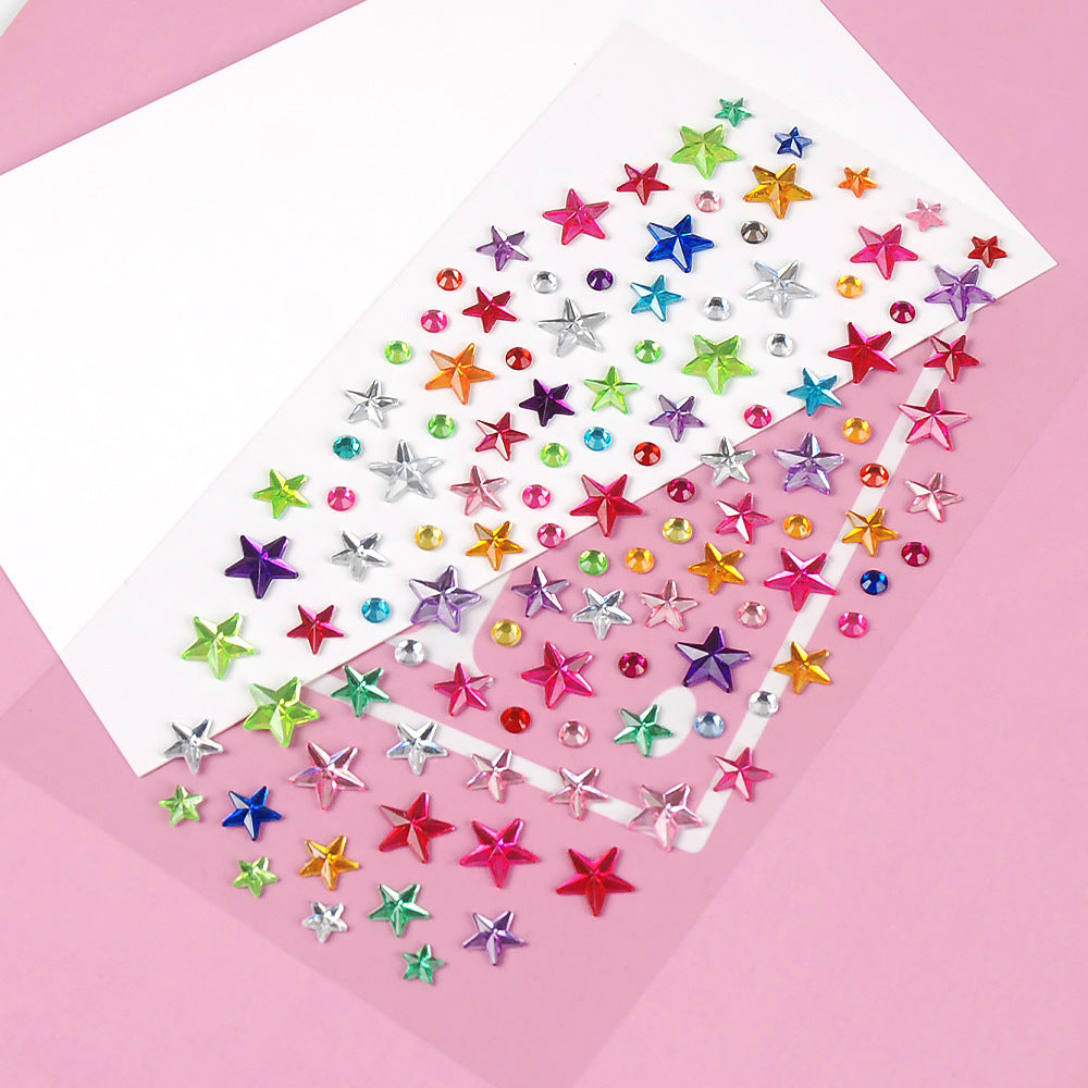 260509 Acrylic Star Stickers 1Pcs