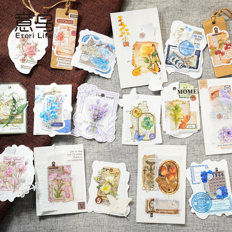 0314 Freud's Garden Series Washi Sticker -32Pcs each pack