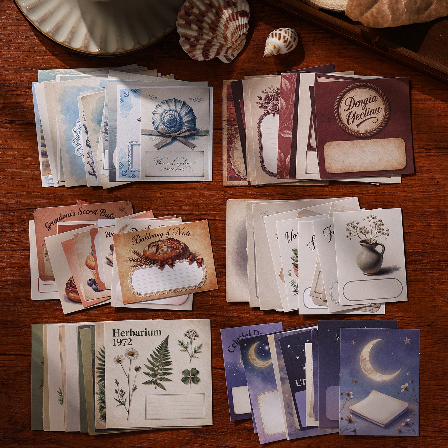Old Dreams and Trinkets Paper Stickers -15Pcs each pack