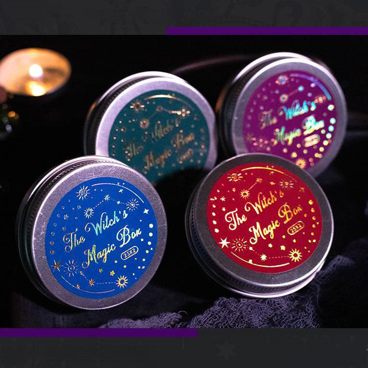 0409 The Witch's Magic Box Series PET Sticker -50Pcs each pack