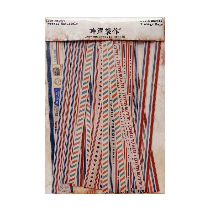 Vintage Air travel debris sticker -30Pcs each pack