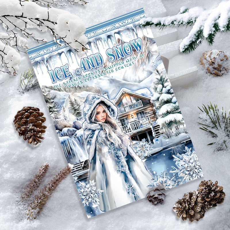 S-519- Ice and snow Sticker Book -20Pcs each pack