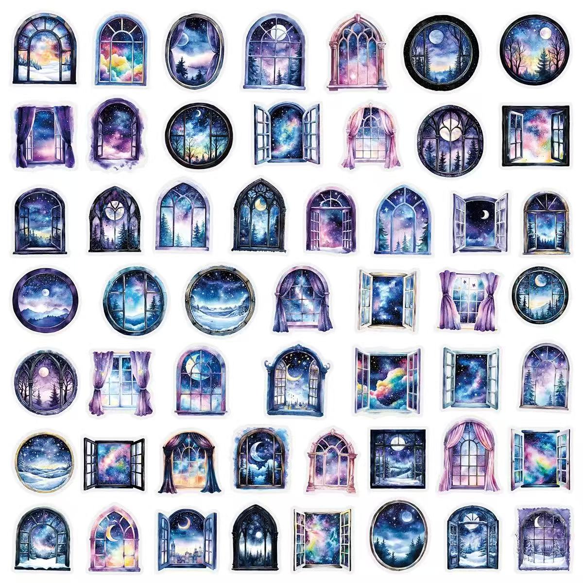 0613 50 Window PET sticker