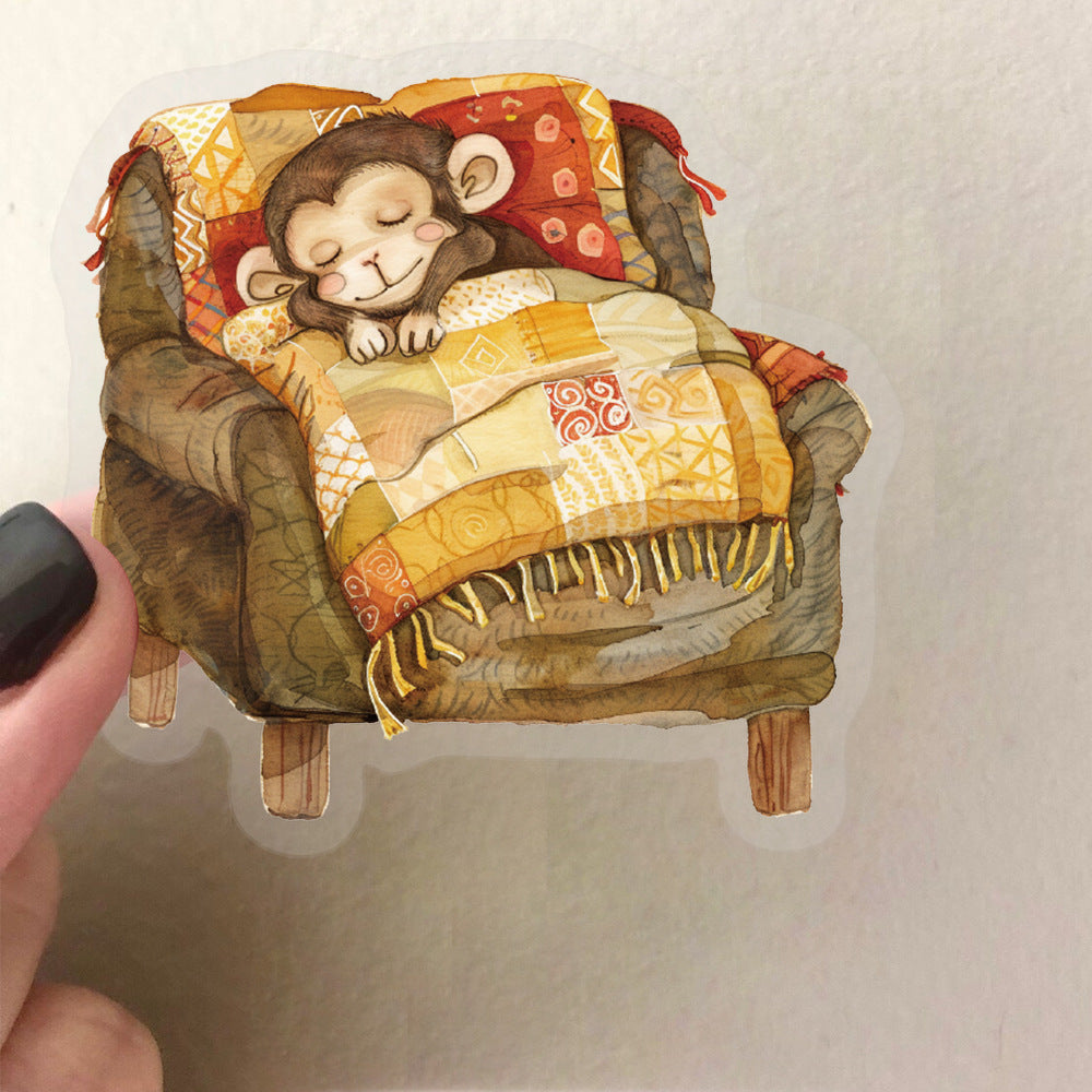 0614 50 Cartoon fairy tale PET sticker