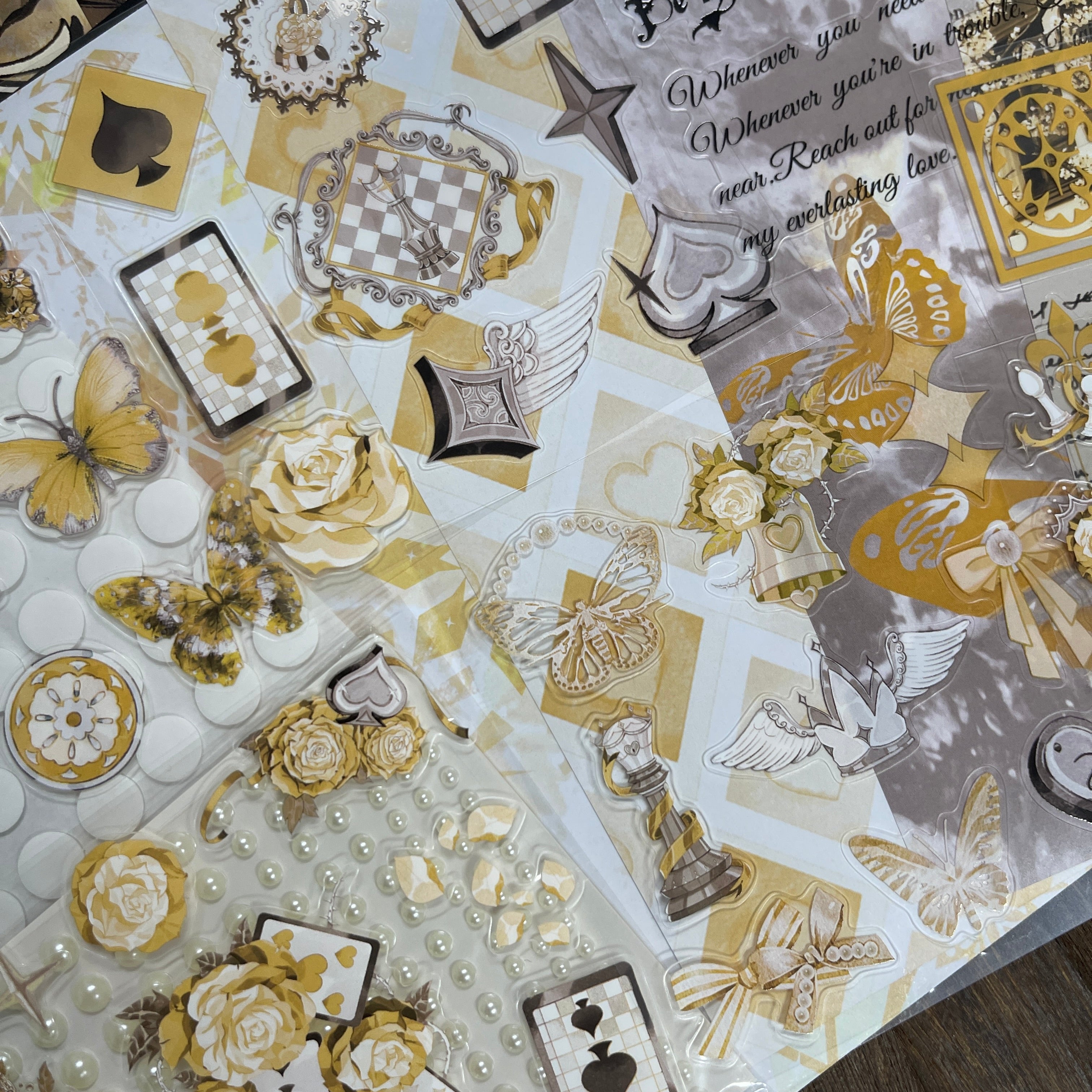 260202 Fleeting Love Song Mixed pack journaling ephemera -45Pcs each pack