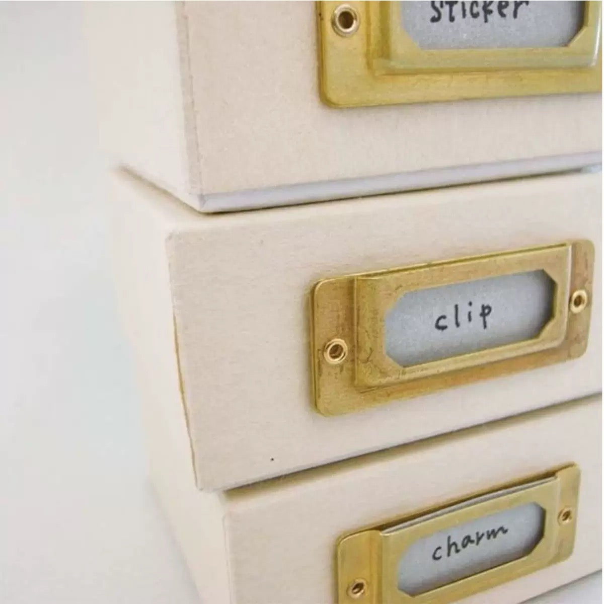 0809 Brass label plate 1 pcs