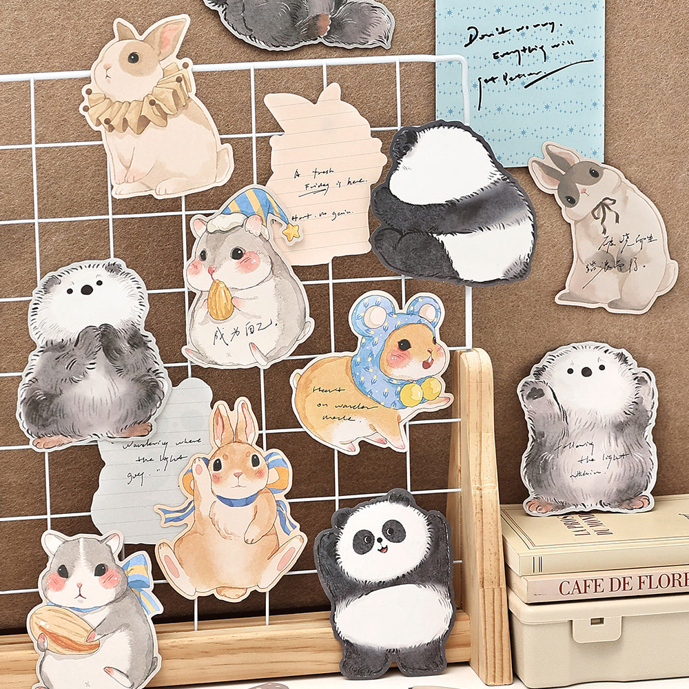 0327 Cute animal Message Card Envelope Series