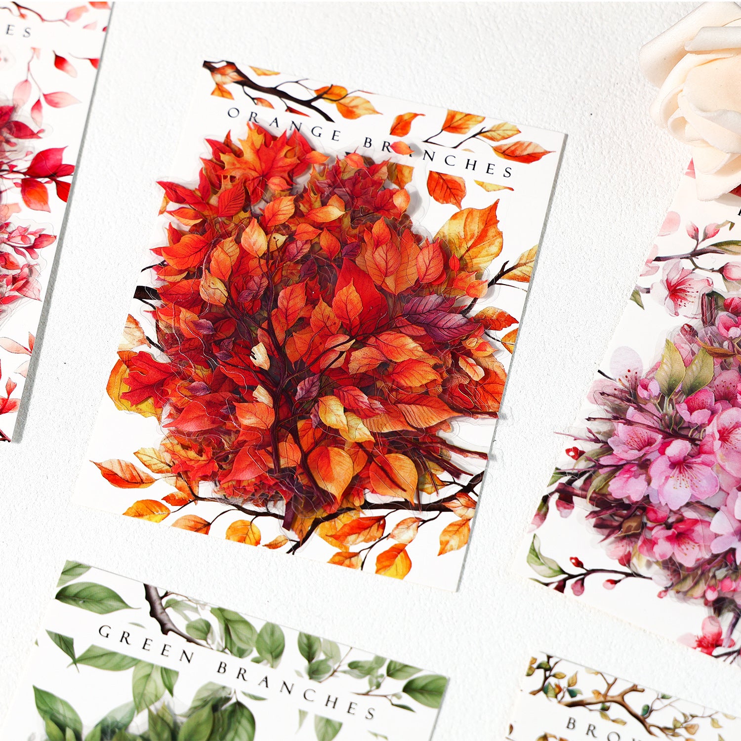 0620 Branches PET sticker -20Pcs each pack