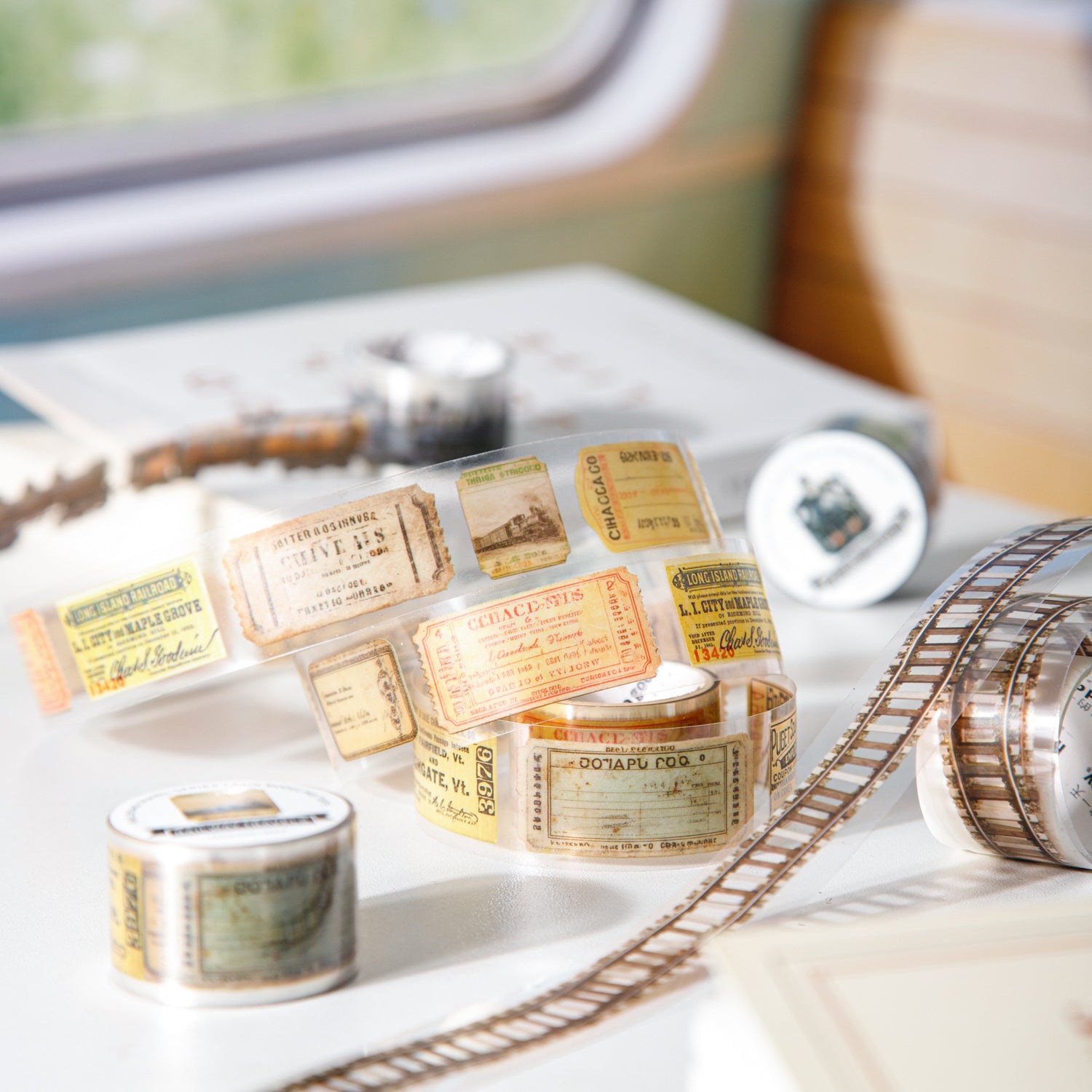 Railway Travels PET Tape -4cm*2m