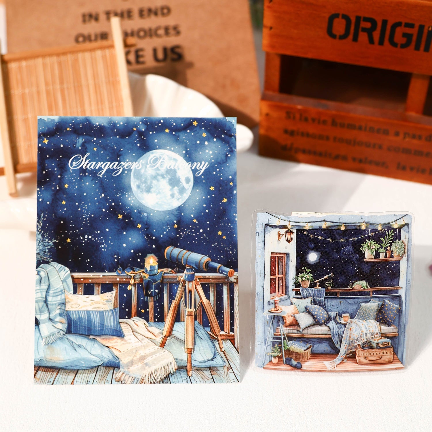 0315 Window landscape Series Sticker -20Pcs each pack