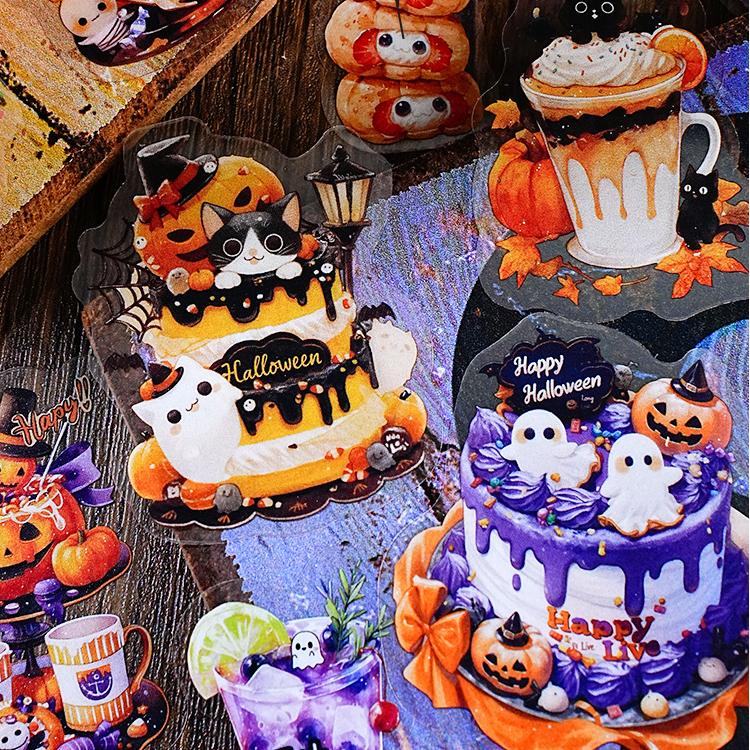 1023 Make trouble together PET sticker -15Pcs each pack