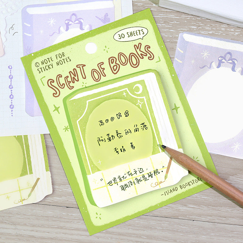 0318 Island bookstore Series Paper -30Pcs each pack