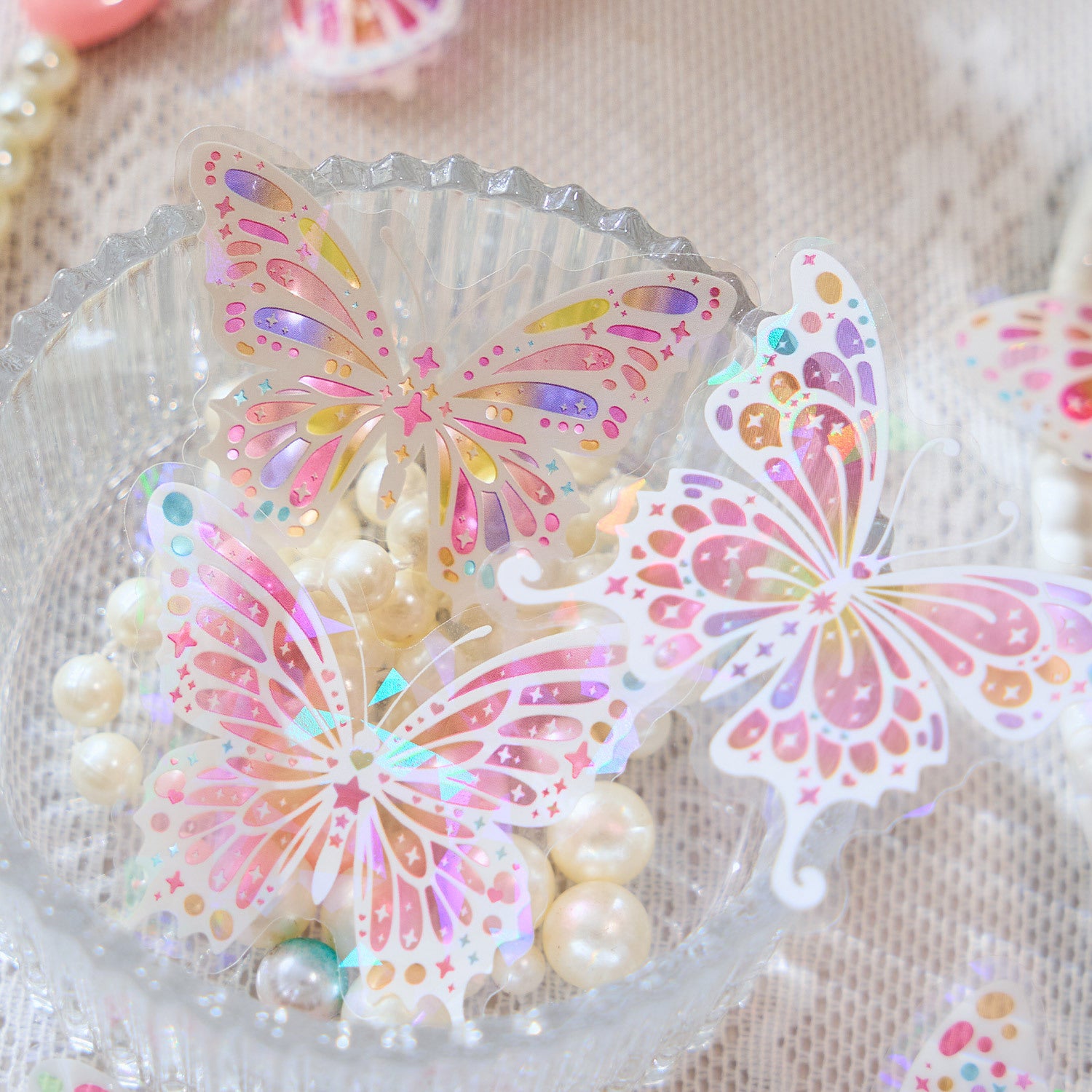 0423 Butterfly shadow dream Series Sticker -20Pcs each pack