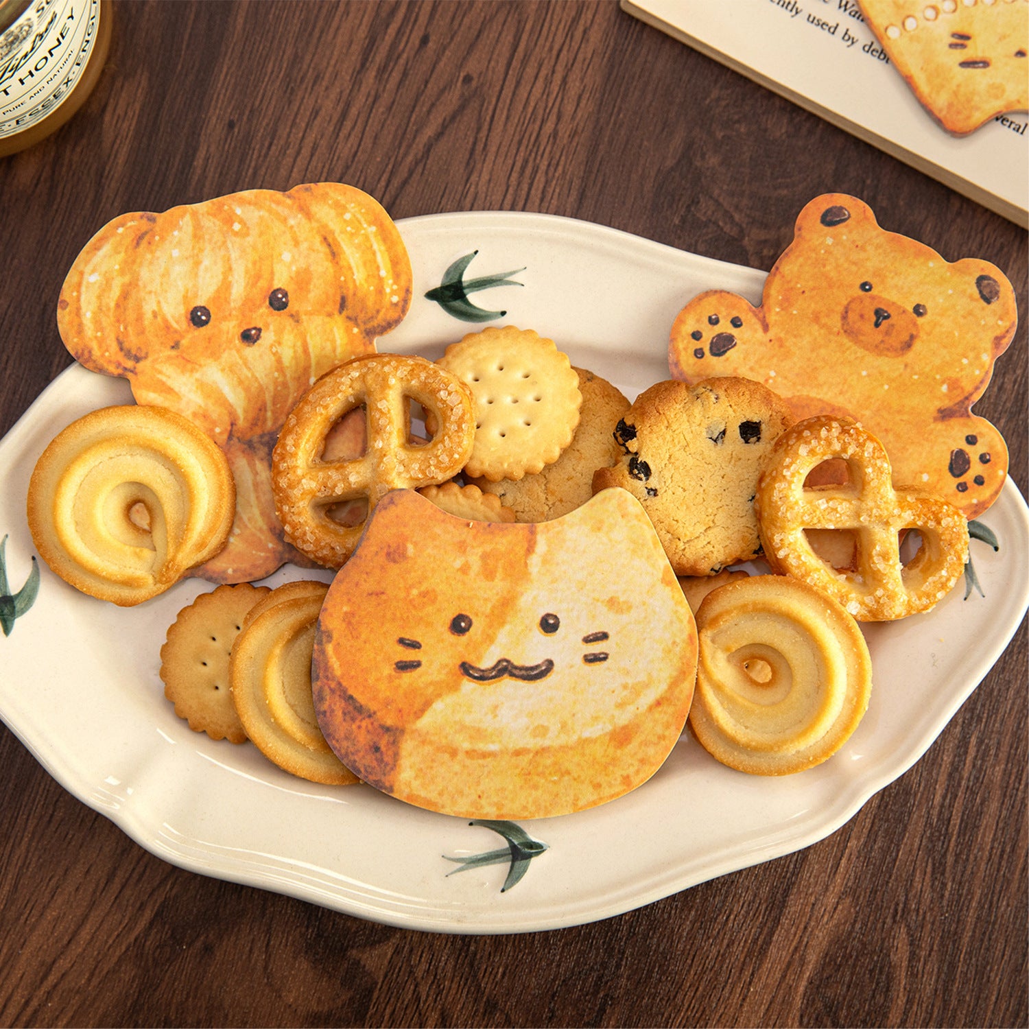 0331 One Bite Cookie Series Paper -30Pcs each pack