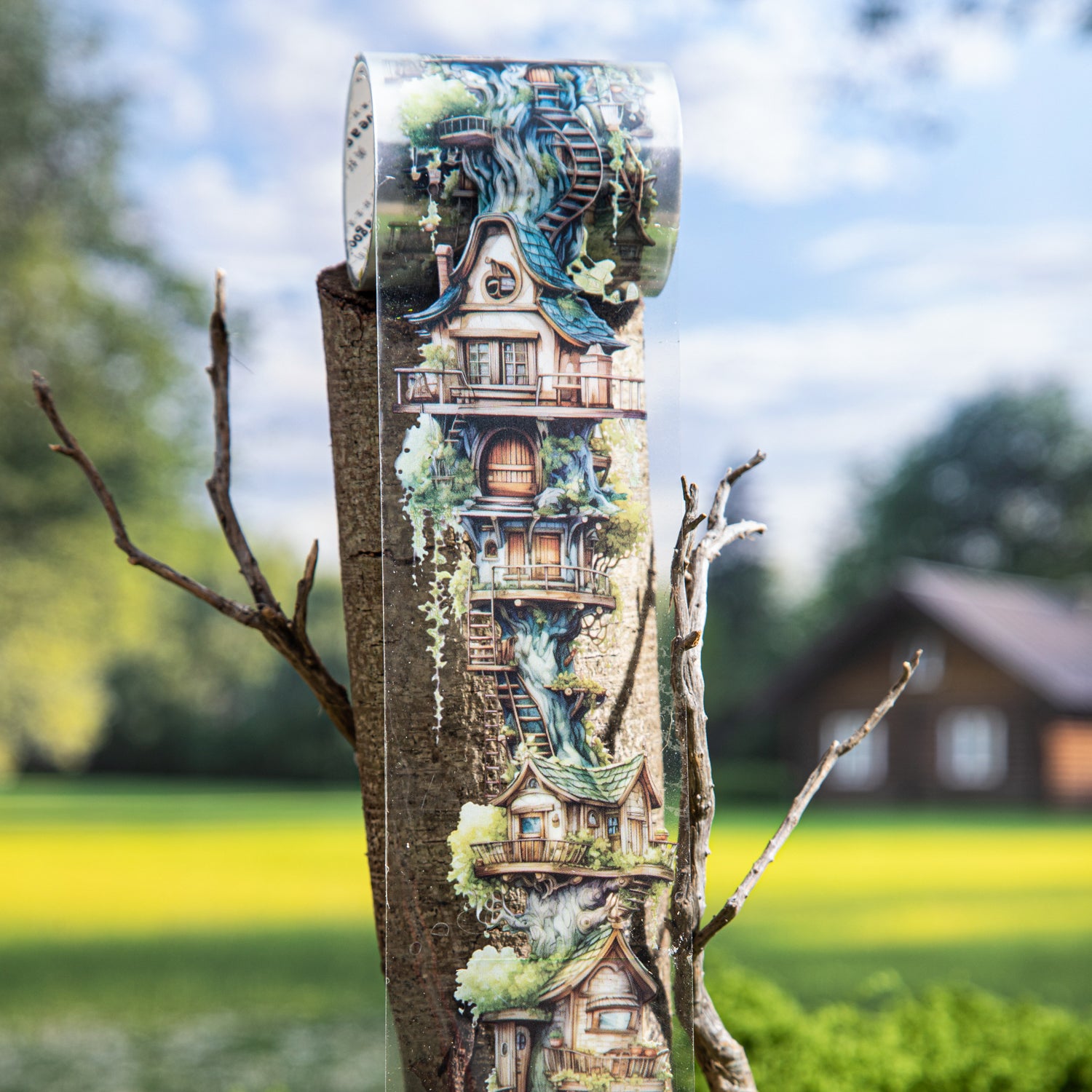 260319 Fantasy Cabin PET Tape -5cm*2m