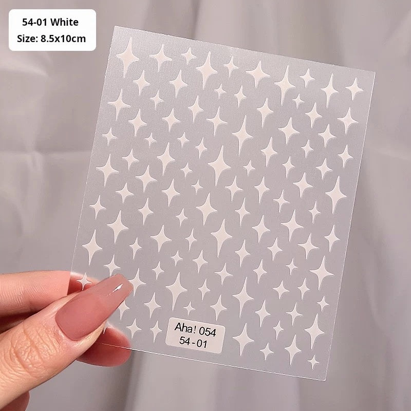 1118 M256- Star Mini sticker 1 Pcs