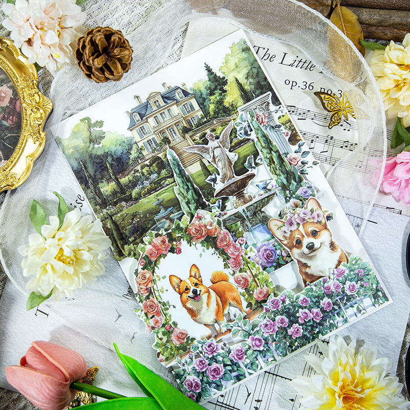 S-513- The corgi Sticker Book -20Pcs each pack