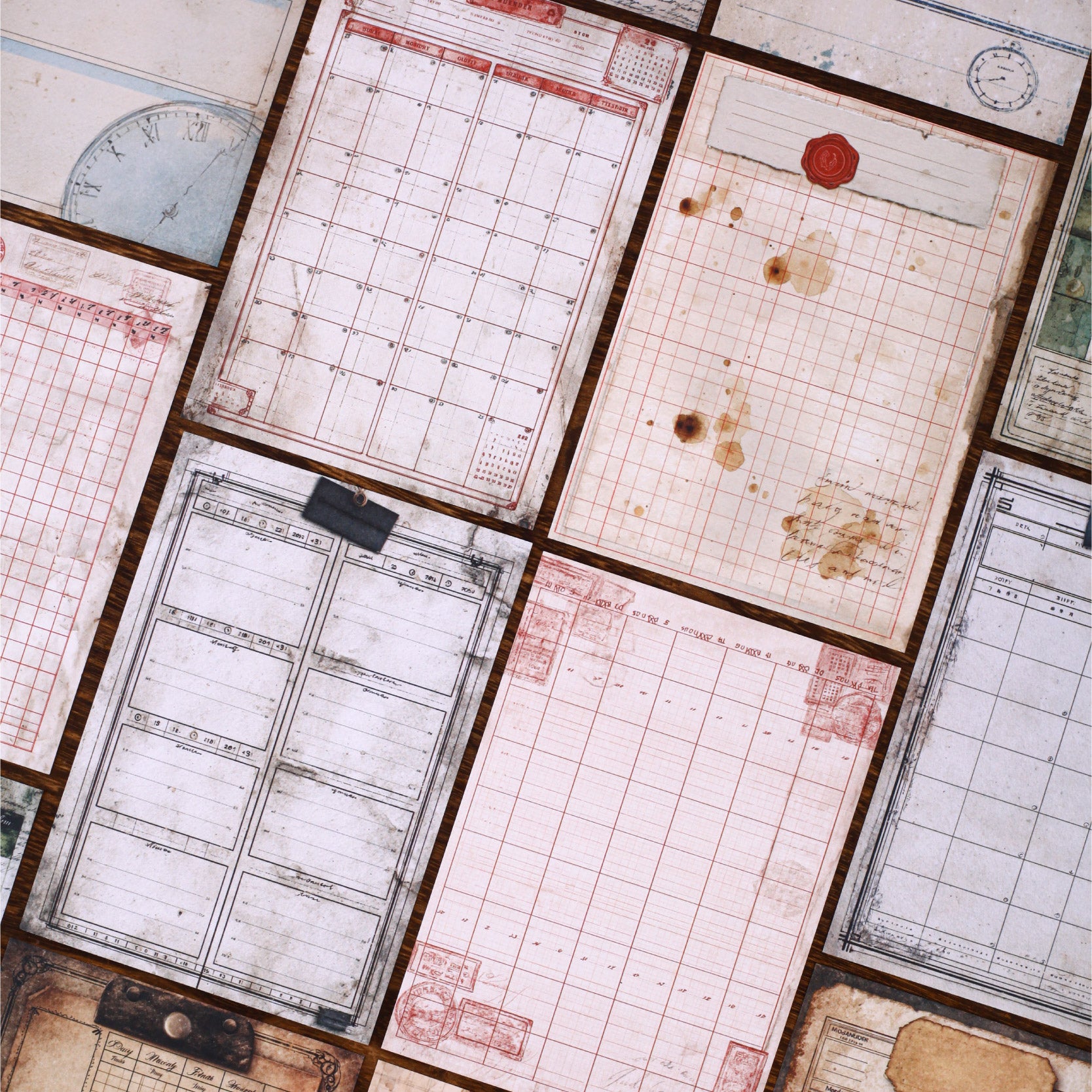 Schedule Paper -30Pcs each pack