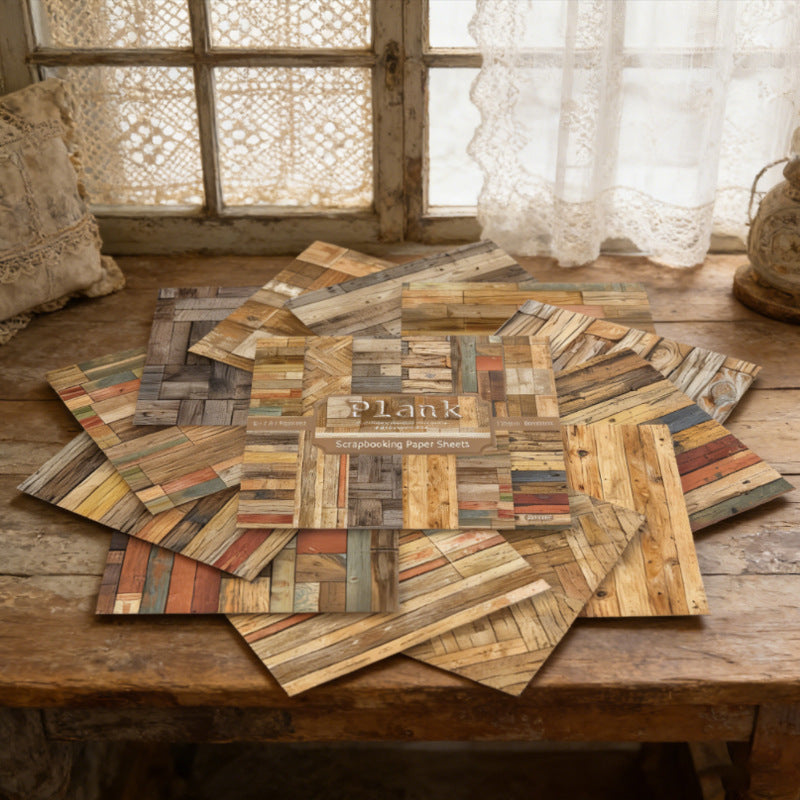 Plank Background Paper 21010C -24Pcs each pack