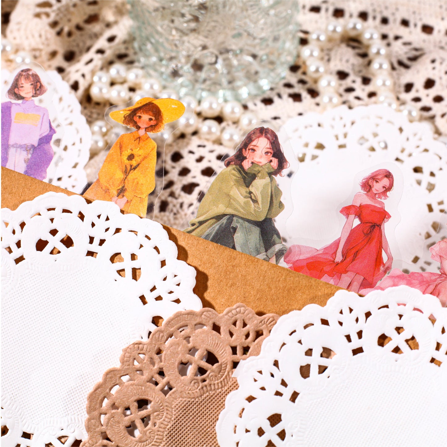 0311 Hanano Series Sticker bag -20Pcs each pack