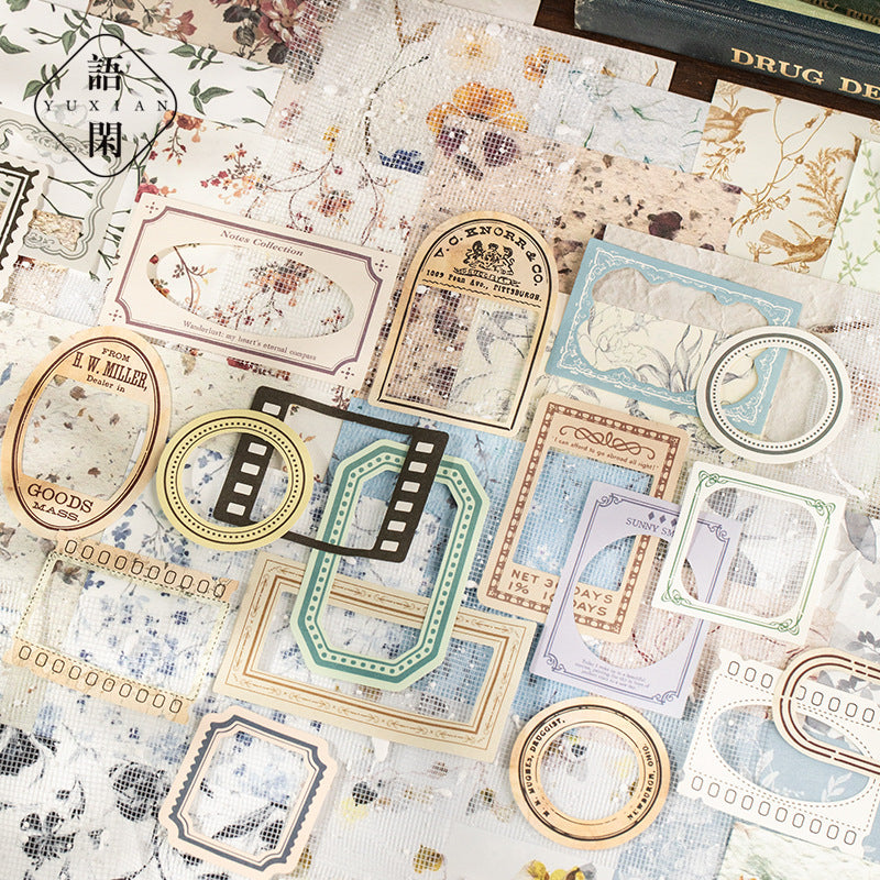 0408 Mountain and fields Series Paper -23Pcs each pack