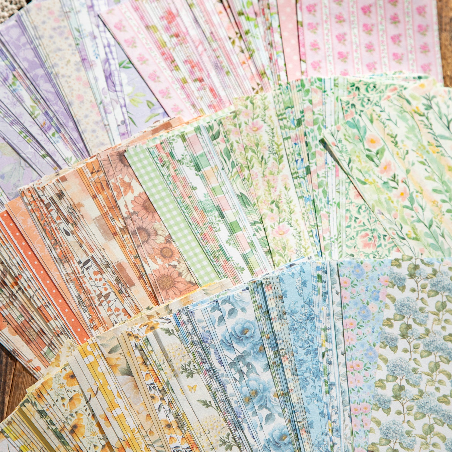 0612 Flowers Paper -50Pcs each pack