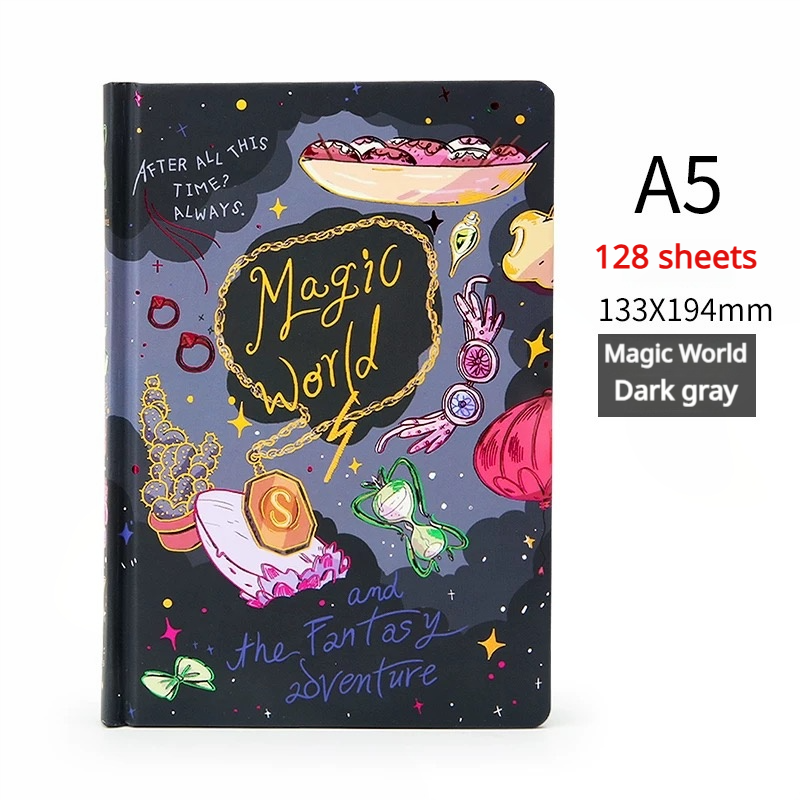 0702 Magic Notebook with Color Pattern Inner Page