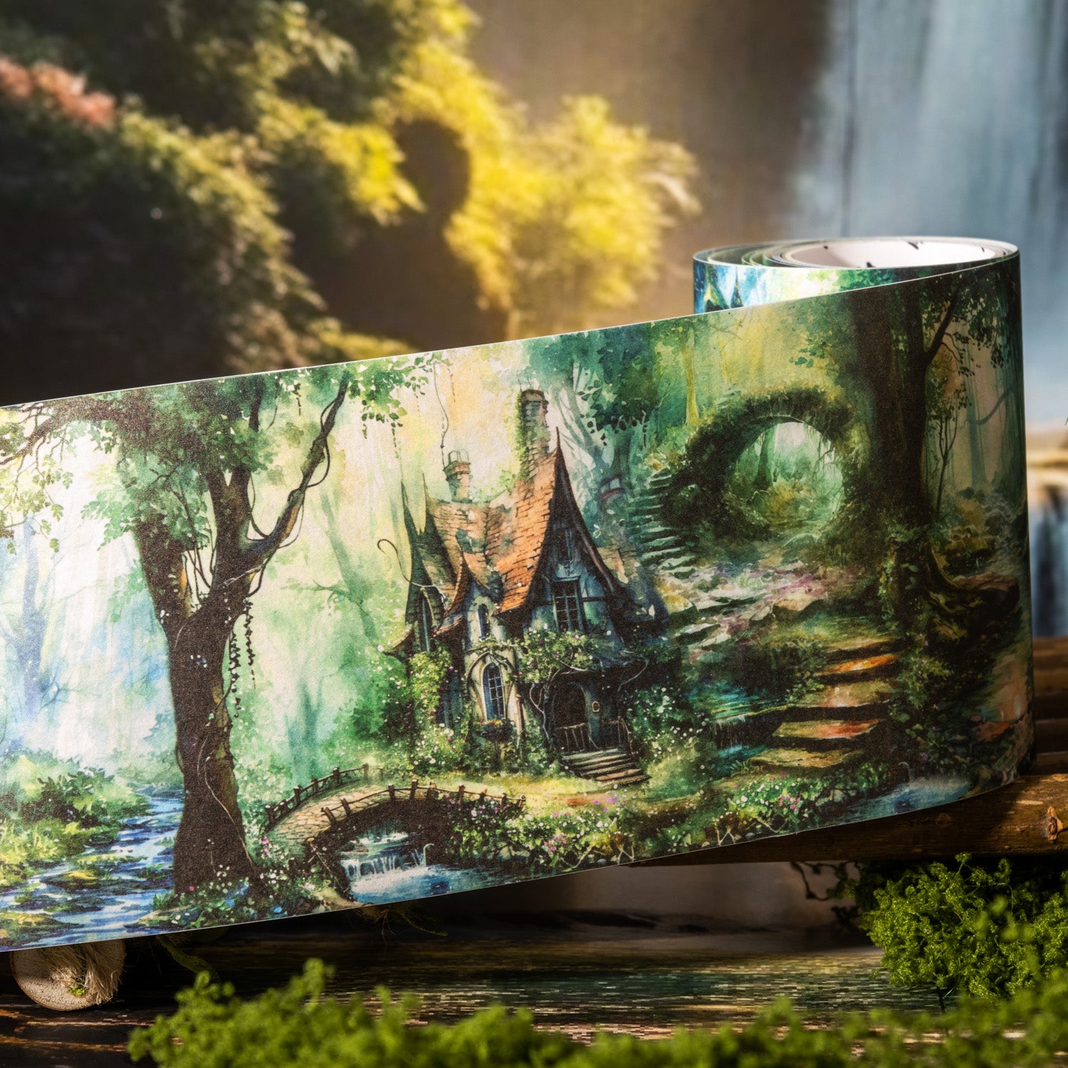 0629 Forest Washi tape -8cm*2M