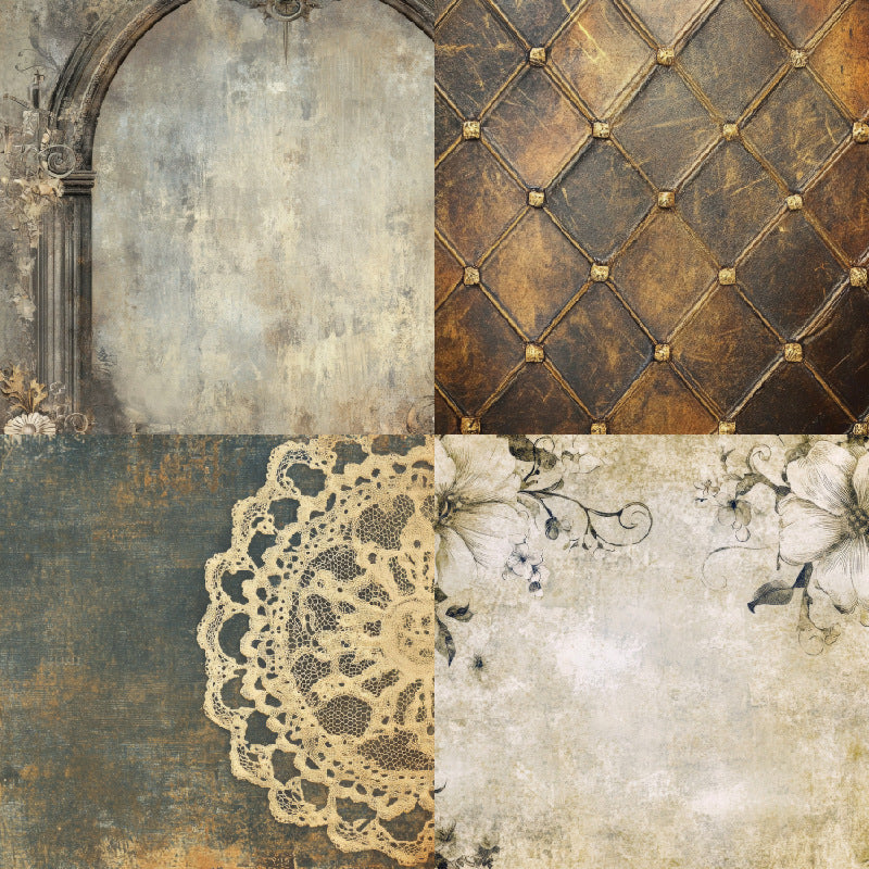 0315 Grunge background paper R2510 -24Pcs each pack