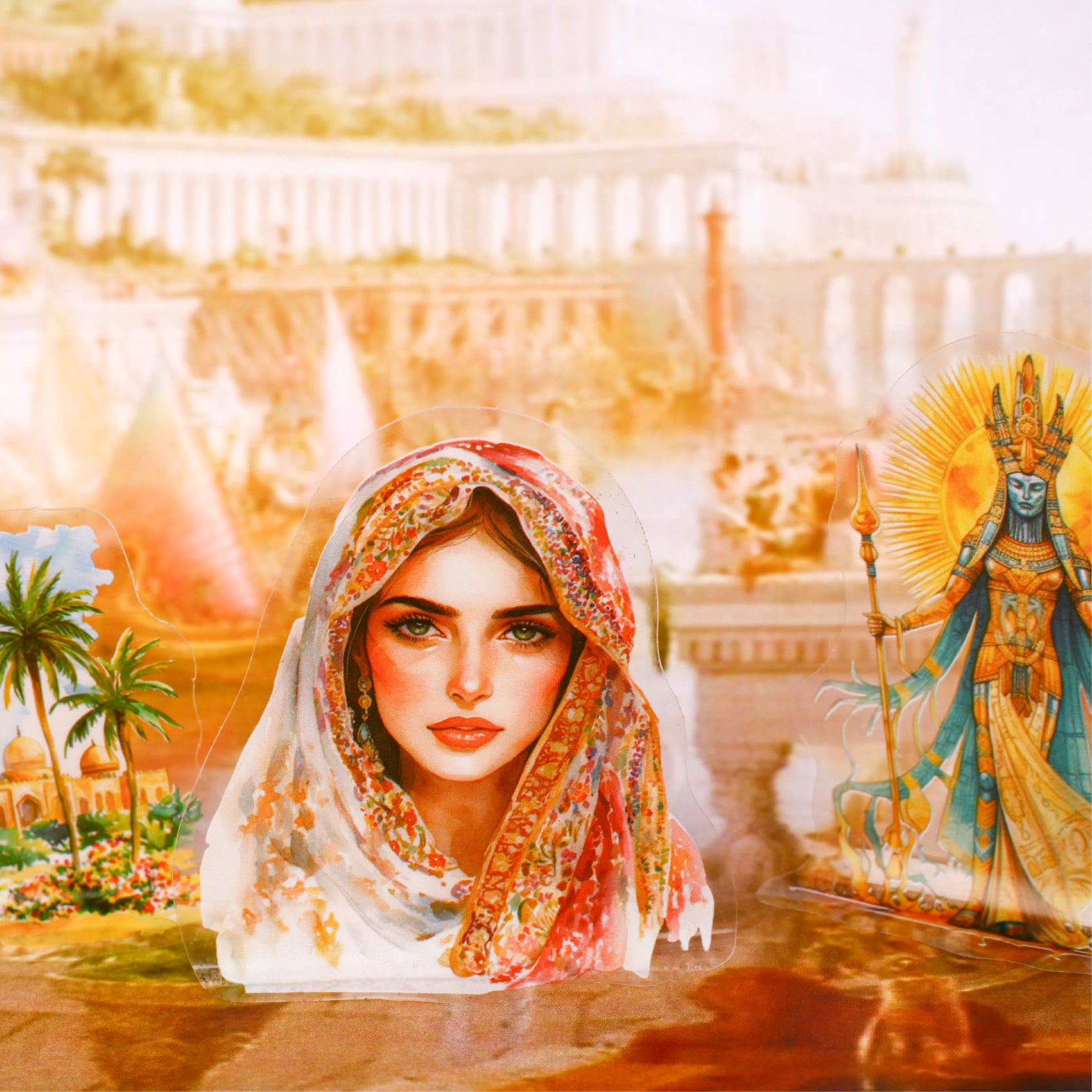 0318 Exotica Series Sticker -30Pcs each pack