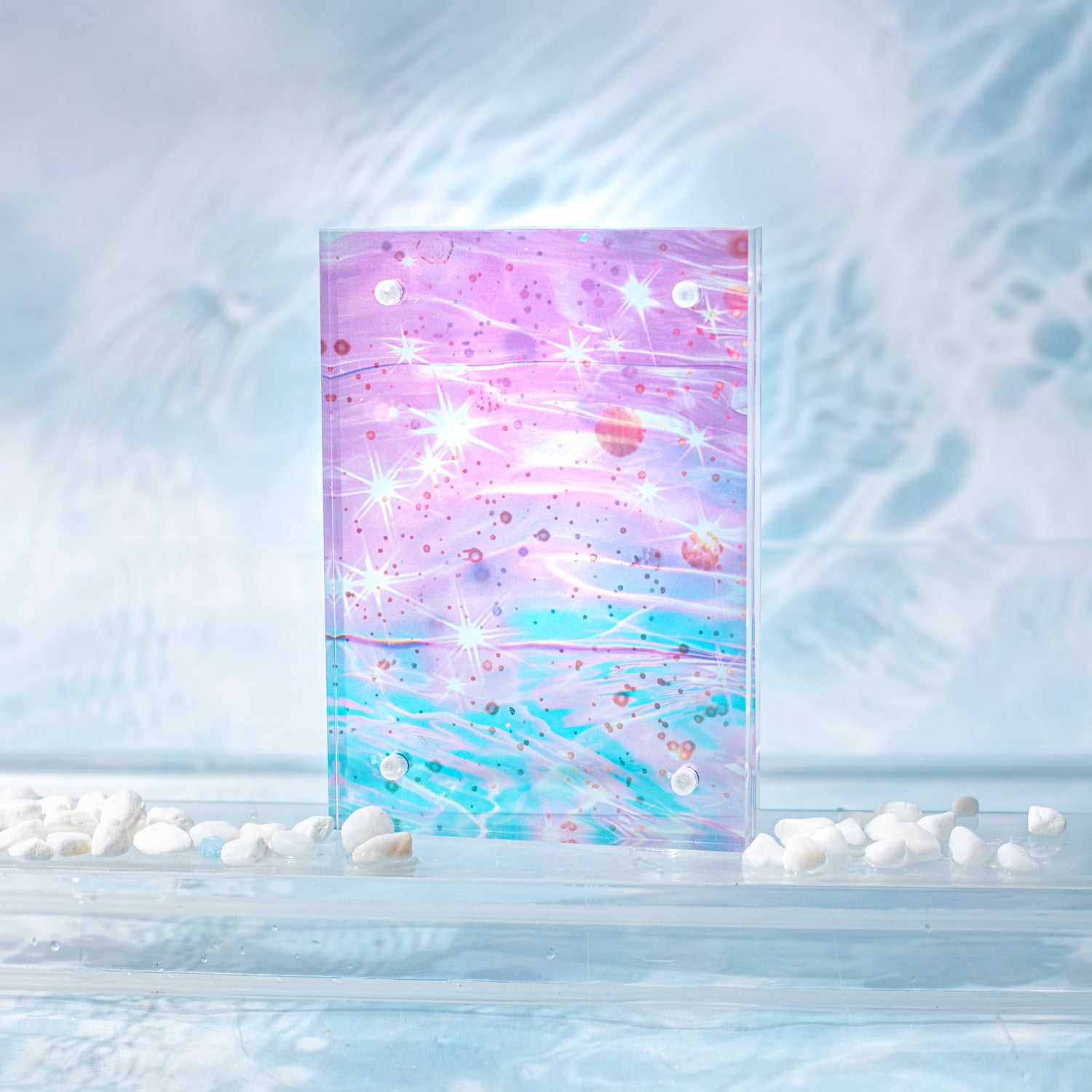 0617 Ocean Colors PET Sticker -10Pcs each pack