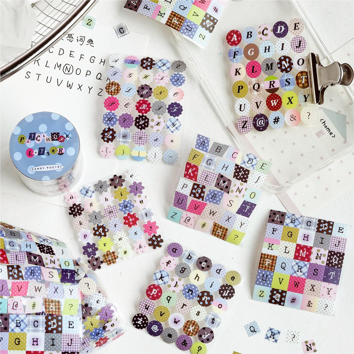 Bulk character elements Pre-cut PET Tape (5cm x 2m)