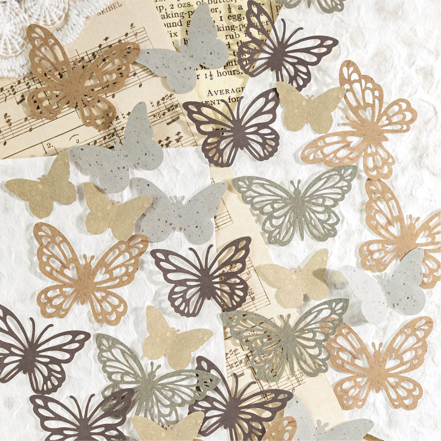 0321 Butterfly Collection Series Paper -30Pcs each pack