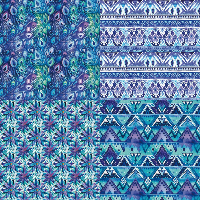 0306 Gypsy background paper R2507 -24Pcs each pack