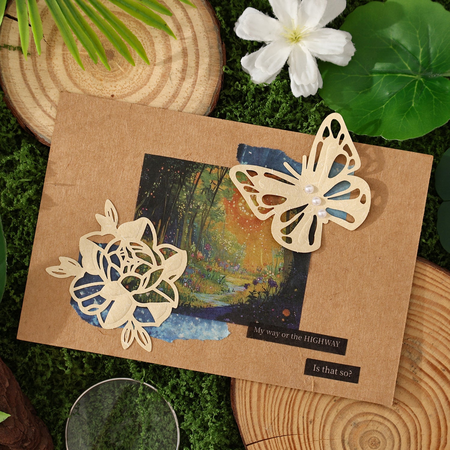 0803 Firefly Forest Washi tape -8CM*2M