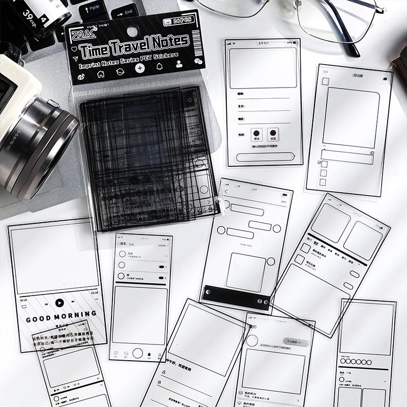 0327 Philatelic future lmprint Series Sticker -20Pcs each packnotes